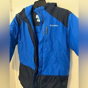 Boys Columbia coat jacket size large